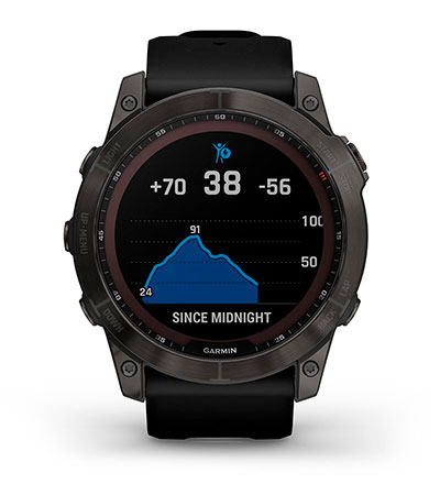 Garmin fenix 7x Sapphire Solar - Моніторинг енергії Body Battery Моніторинг енергії Body Battery