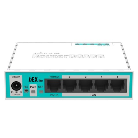 Маршрутизатор MikroTiK hEX lite (RB750r2)