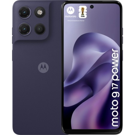 Смартфон Motorola G17 Power 8/256 Evening Blue (PBBM0005RS)