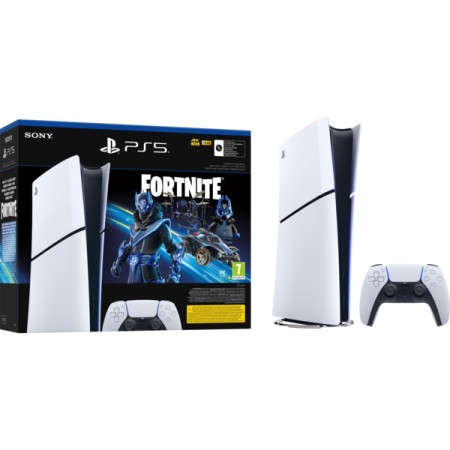 Ігрова консоль Sony PlayStation 5 Slim Digital Edition 825 GB (Fortnite Cobalt Star Bundle)  у Тернополі
