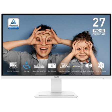 Монітор MSI 27'' Pro MP273QW E2 White (PRO MP273QW E2)