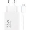 Зарядний пристрій Xiaomi 33W White with AM/Type-C (BHR9956EU)  у Микуличині