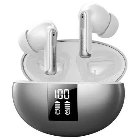 Бездротові навушники Proove Thunder Buds SE TWS with ANC (APP) Silver  у Тернополі
