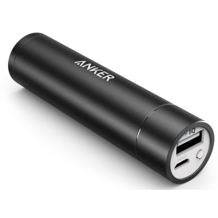 Батарея універсальна Anker PowerCore Plus mini V1 3350mAh (Black) (A1104H11)