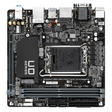Материнська плата GIGABYTE H610I DDR4 s1700 Mini-ITX (H610I DDR4)  у Чернівцях
