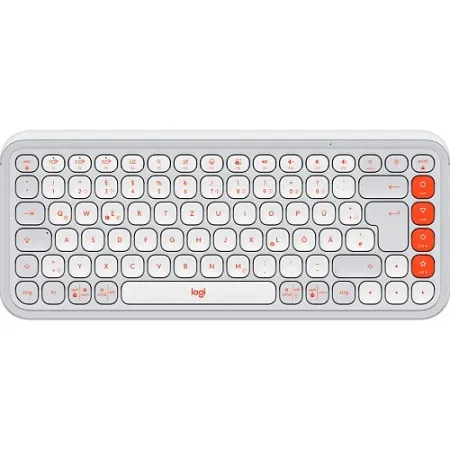 Клавіатура Logitech POP Icon Keys Bluetooth UA Off-White (L920-013072)