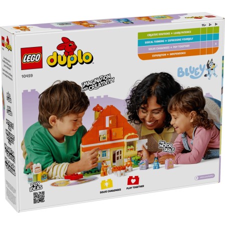 Конструктор LEGO DUPLO Bluey Родинний дім Блуї із грою на запам'ятовування (10459)