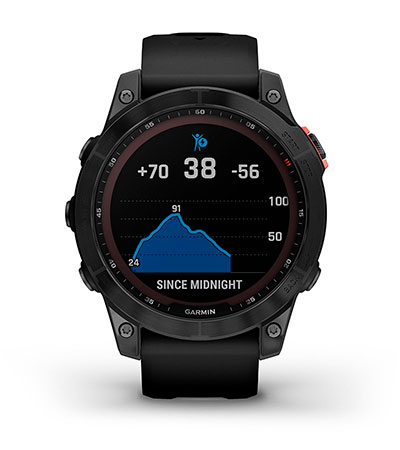 Garmin fenix 7 Solar - Моніторинг енергії Body Battery Моніторинг енергії Body Battery
