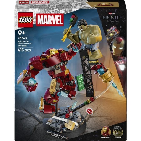 Конструктор LEGO Super Heroes Легендарна битва: Халкбастер vs. Халк (76343)  в Ужгороді