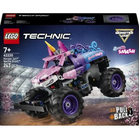 Конструктор LEGO Technic Monster Jam Sparkle Smash із функцією «Pull-Back» (42220)