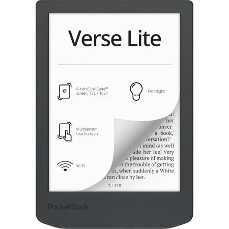 Електронна книга PocketBook 619 Verse Lite Midnight Grey (PB619-T-CIS)
