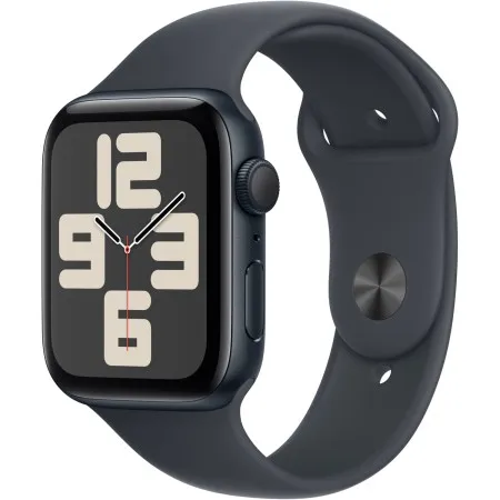 Apple Watch SE 2 2024 44mm Midnight Aluminum Case with Midnight Sport Band M/L