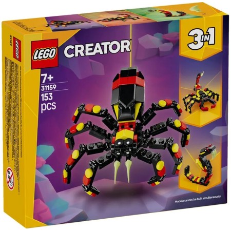 Конструктор LEGO Creator Дикі тварини: Дивовижний павук (31159)  у Харкові