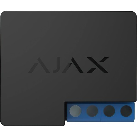 Слабкострумове реле дистанційного керування з сухим контактом Ajax Relay (Black)  у Тернополі