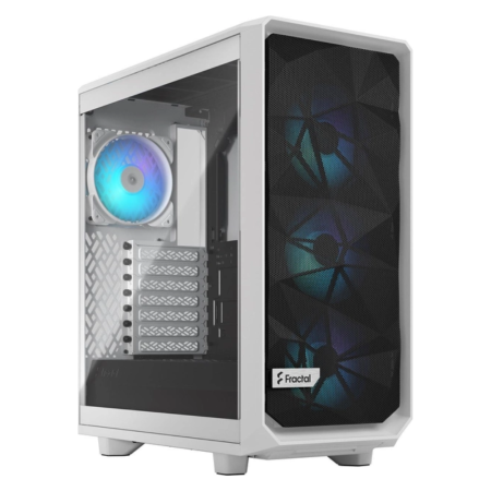 Корпус FRACTAL DESIGN ATX    Meshify 2 Compact RGB White TG (FD-C-MES2C-08)  у Запоріжжі