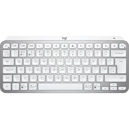 Клавіатура Logitech MX Keys Mini Wireless Illuminated Pale Grey UA (L920-010499)  у Львові