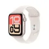 Apple Watch SE 3 2025 40mm Starlight Aluminum Case with Starlight Sport Band S/M (MEH34RK/A)