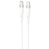 Кабель Proove Light Silicone Plus Type-C to Type-C 60W (1m) White  у Чернівцях