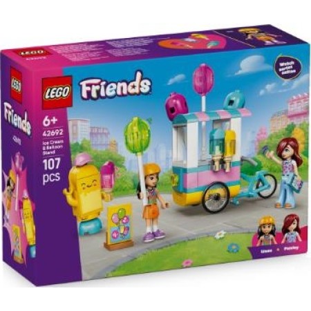 Конструктор LEGO Friends Ятка з морозивом і повітряними кульками (42692)  у Микуличині