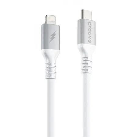 Кабель Proove ReGen Silicone Type-C to Lightning 27W (2m) White