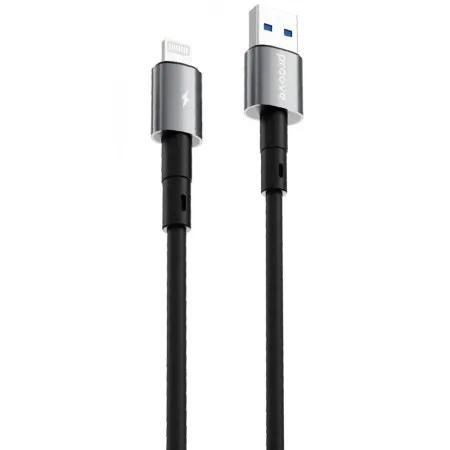 Кабель Proove Silicraft USB to Lightning 2.4A (1m) Black