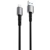 Кабель Proove Silicraft USB to Lightning 2.4A (1m) Black