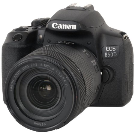Фотоапарат Canon EOS 850D (18-135 IS nano USM) (3925C021)  у Чернівцях