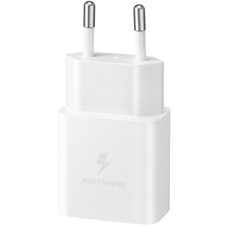 Зарядний пристрій Samsung 15Вт USB-С + Cable Type-C to Type-C (1m) White (EP-T1510XWEGEU)
