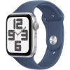 Apple Watch SE 2 2024 40mm Silver Aluminum Case with Denim Sport Band M/L  у Тернополі