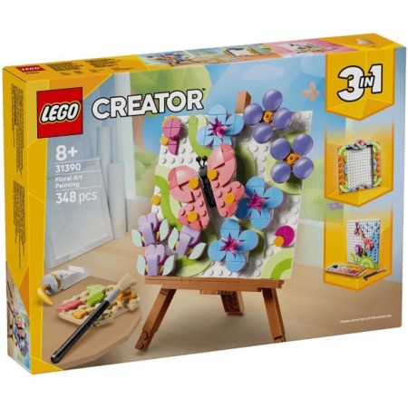 Конструктор LEGO Creator Декоративний живопис «Квіткове мистецтво» (31390-)  у Харкові