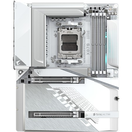 Материнська плата GIGABYTE X870 AORUS STEALTH ICE sAM5 ATX (X870 AORUS STEALTH ICE)  у Чернівцях