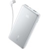 Батарея універсальна Anker 10000mAh 22.5W Built-In USB-C Cable (White) (A110DH21)