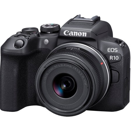 Фотоапарат Canon EOS R10 + RF-S 18-45 IS STM + адаптер EF-RF (5331C033)  у Чернівцях