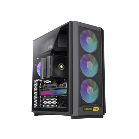 Корпус GAMEMAX F46 BK (F46 BK)