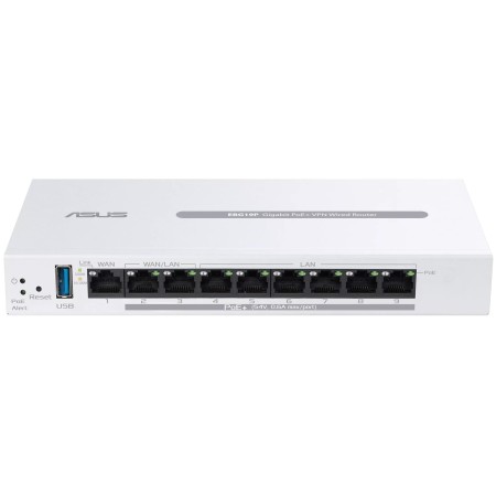Маршрутизатор ASUS ExpertWiFi EBG19P 8xGE LAN (8xPoE) | 1xGE WAN | 1xUSB 3.2 | 123W | BT (90IG08C0-MO3B00)