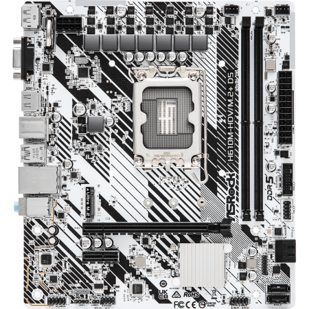 Mатеринська плата  ASRock H610M-HDV/M.2+ D5 s1700 mATX (H610M-HDV/M.2+ D5)  у Тернополі