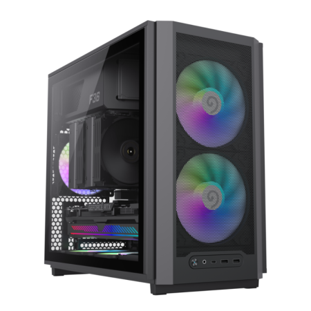 Корпус GAMEMAX F36 BK (F36 BK)