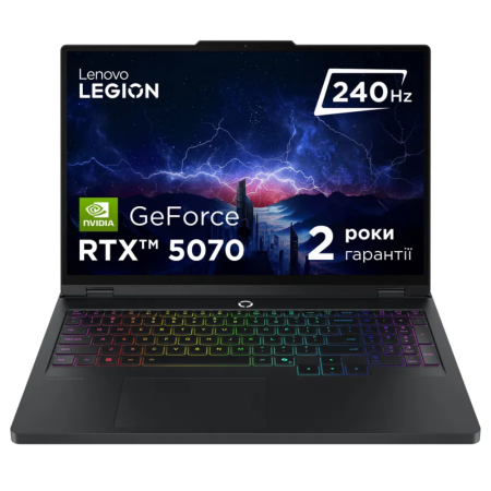 Ноутбук Lenovo Legion Pro 5 16IRX10 Eclipse Black (83NN005SRA)