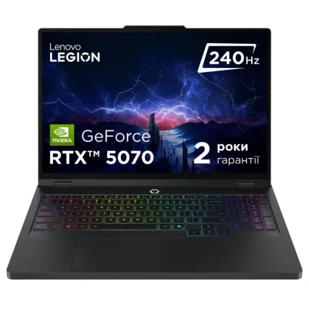 Ноутбук Lenovo Legion Pro 5 16IRX10 Eclipse Black (83NN005SRA)