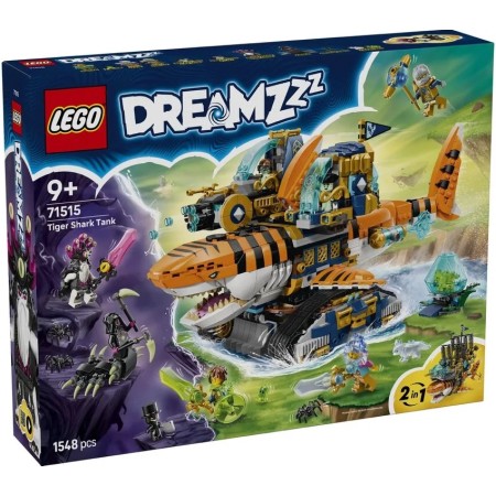 Конструктор LEGO DREAMZzz Танкер тигрова акула (71515)