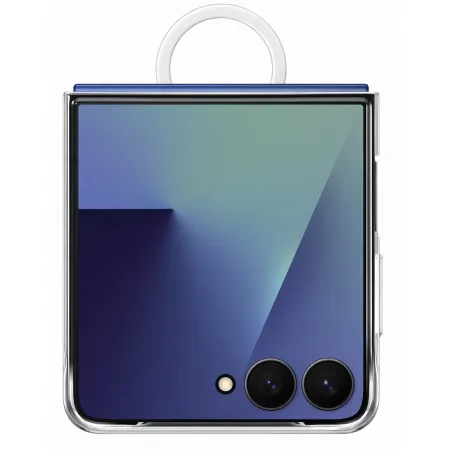Чохол Samsung Clear Case with Ring Transparency для Flip 7 (F766) (EF-QF766CTEGUA)