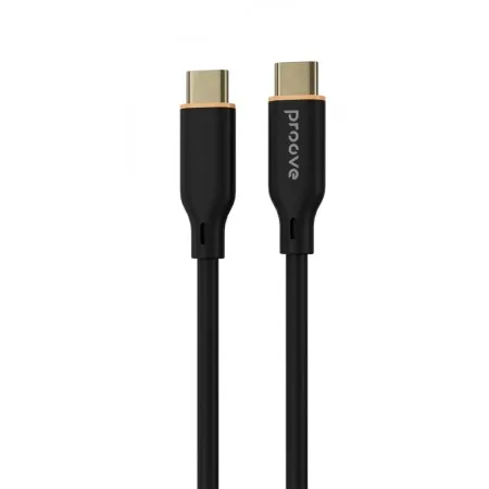 Кабель Proove Jelly Silicone Type-C to Type-C 60W (1m) (Black)