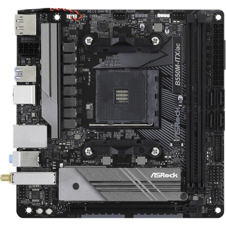 Mатеринська плата ASROCK B550M-ITX/AC sAM4 mini-ITX (B550M-ITX/AC)  у Тернополі