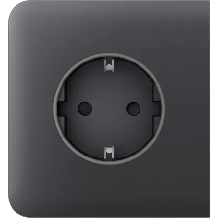 Бічна кришка для розетки Ajax Outlet (basic) (type F) SideCover (Графітовий)