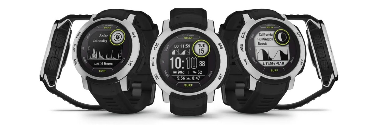 Годинники Garmin Instinct 2 Solar Surf Годинники Garmin Instinct 2 Solar Surf
