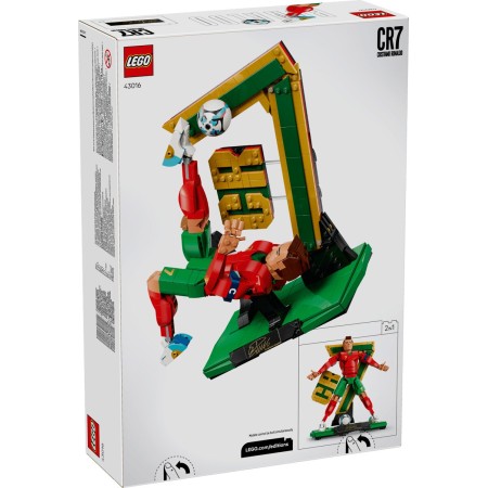 Конструктор LEGO Editions Football Кріштіану Роналду — легенда футболу (43016)
