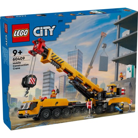 Конструктор LEGO City Жовтий пересувний будівельний кран (60409)  у Луцьку