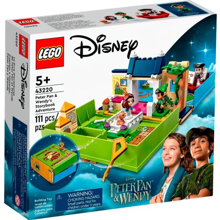 Конструктор LEGO Disney Classic Книга пригод Пітера Пена та Венді (43220)