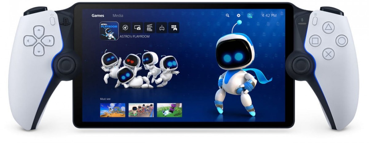 Портативна консоль Sony PlayStation Portal – вид спереду