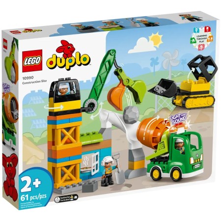 Конструктор LEGO DUPLO Town Будівельний майданчик (10990)